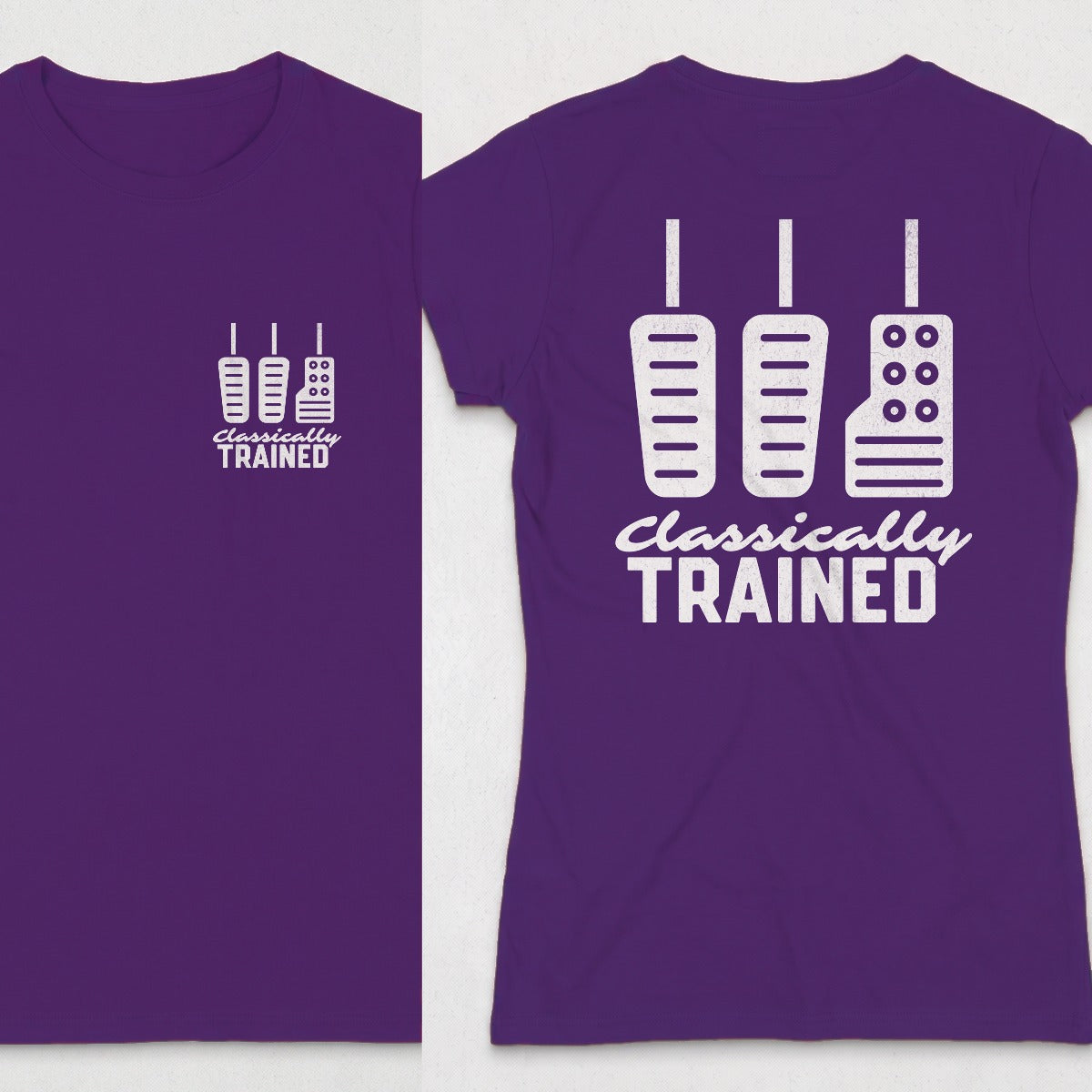 Purple | Left Chest + Back
