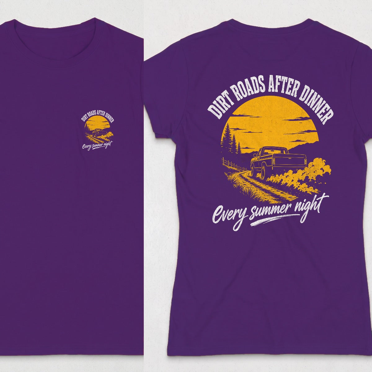 Purple | Front & Back