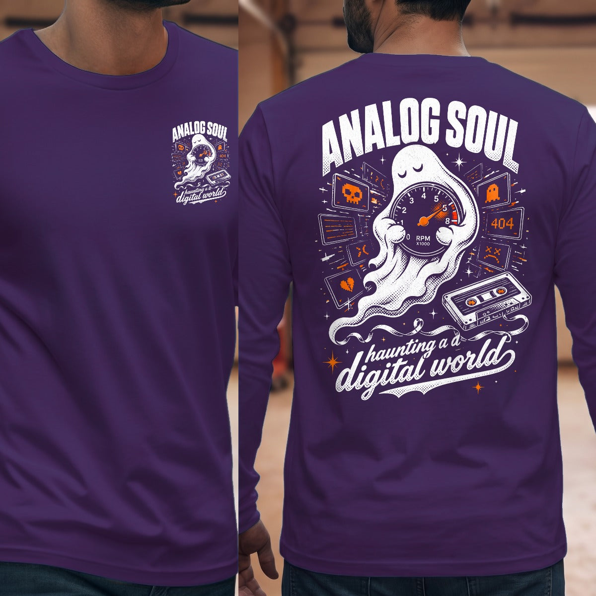 Purple | Front & Back