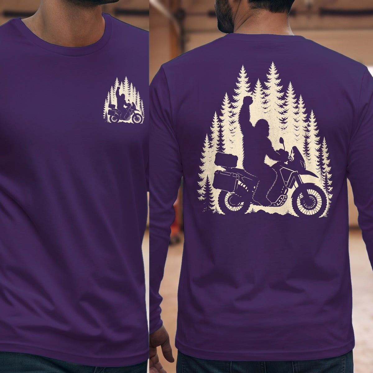 Purple | Front & Back