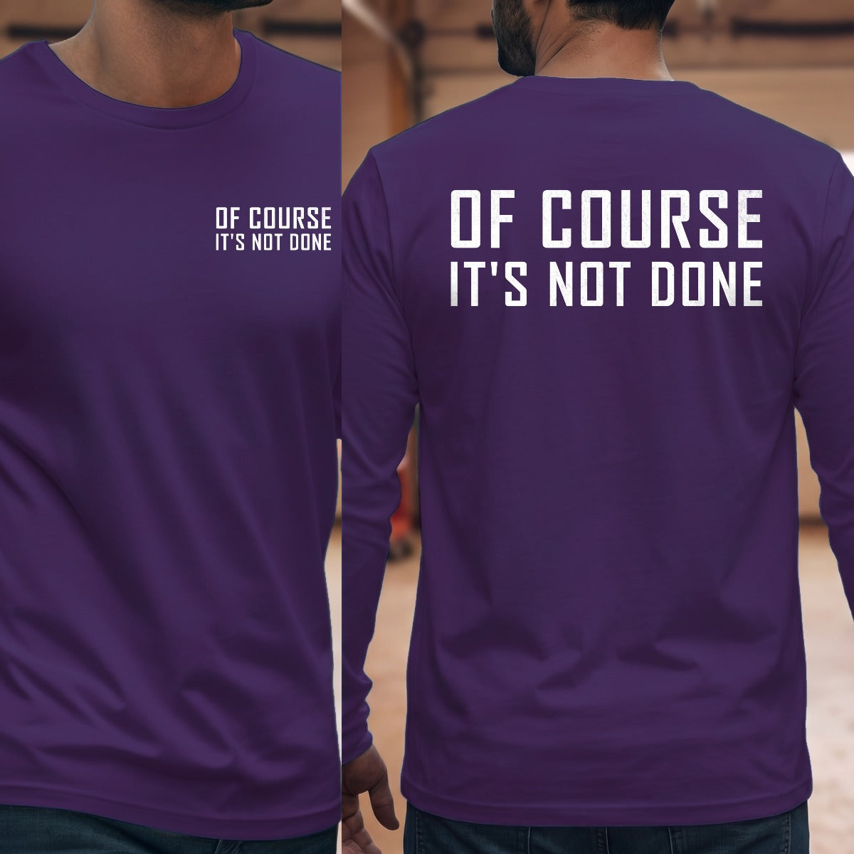Purple | Front & Back