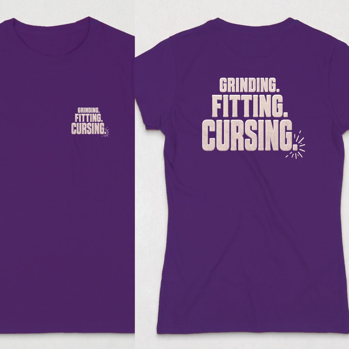 Purple | Front & Back
