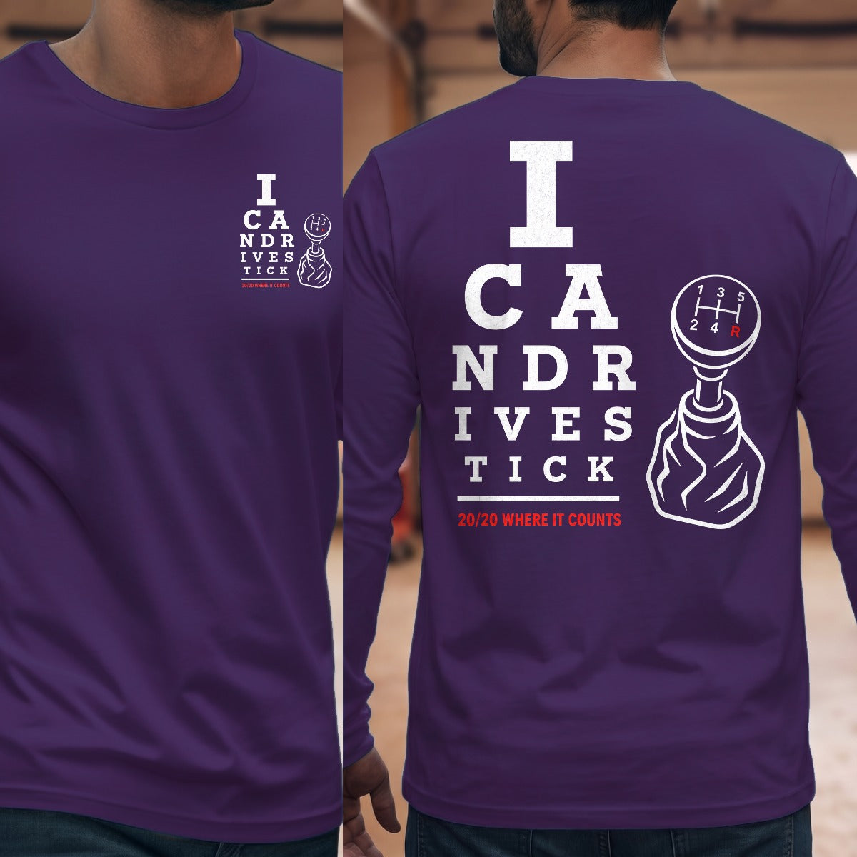Purple | Front & Back