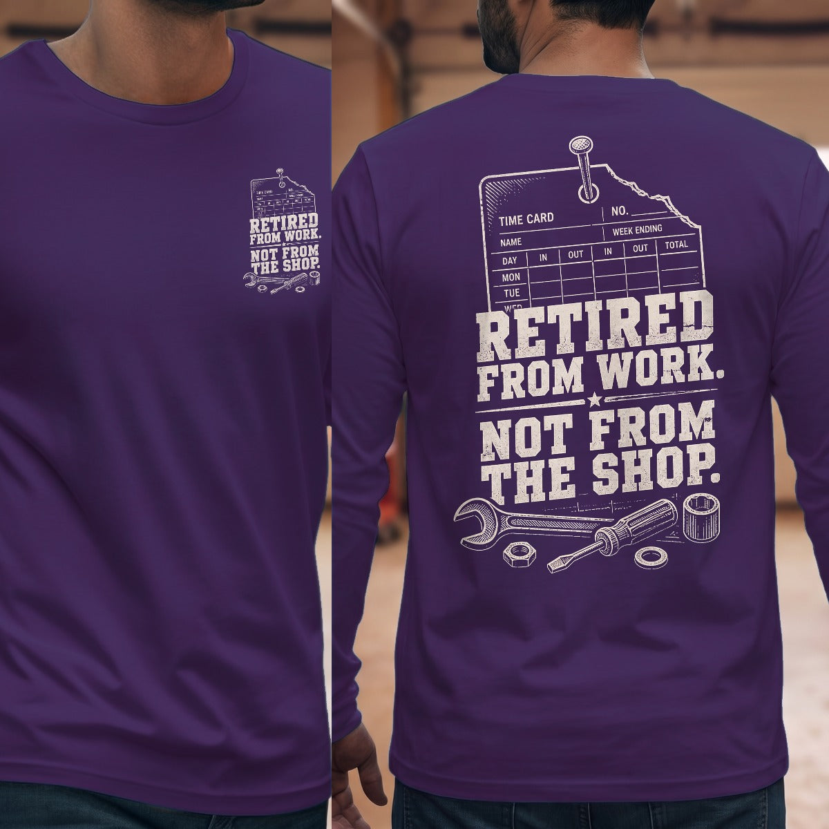 Purple | Front & Back