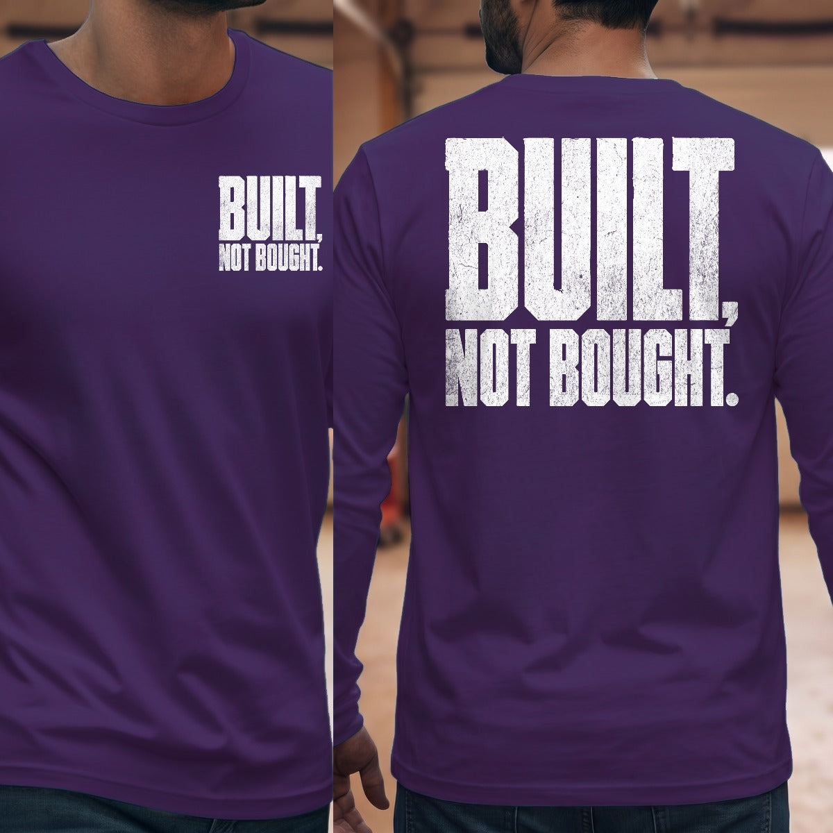 Purple | Front & Back