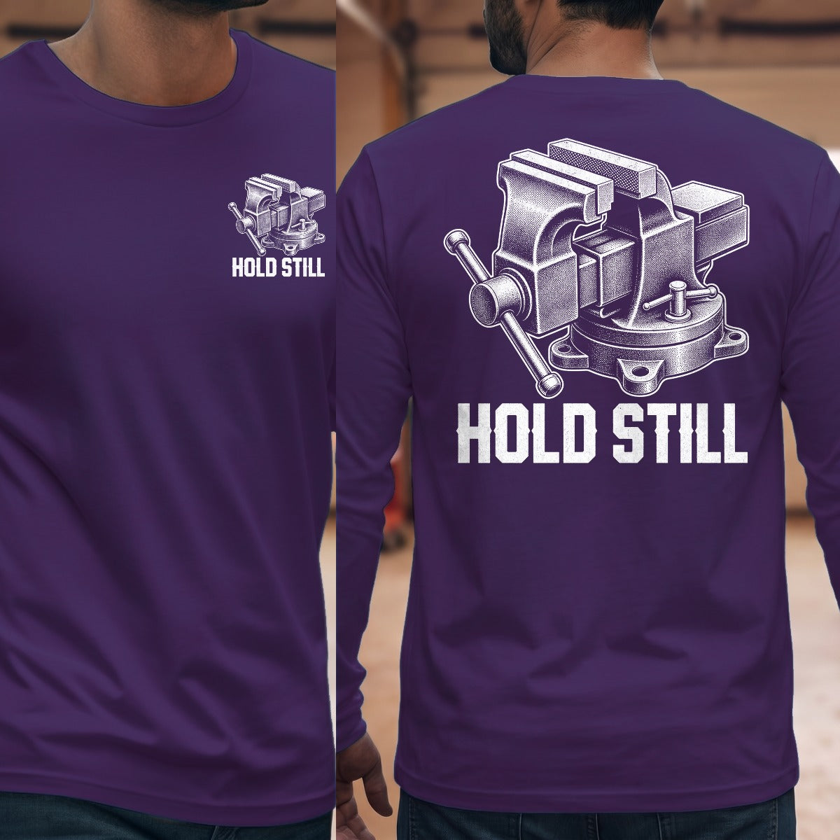Purple | Front & Back
