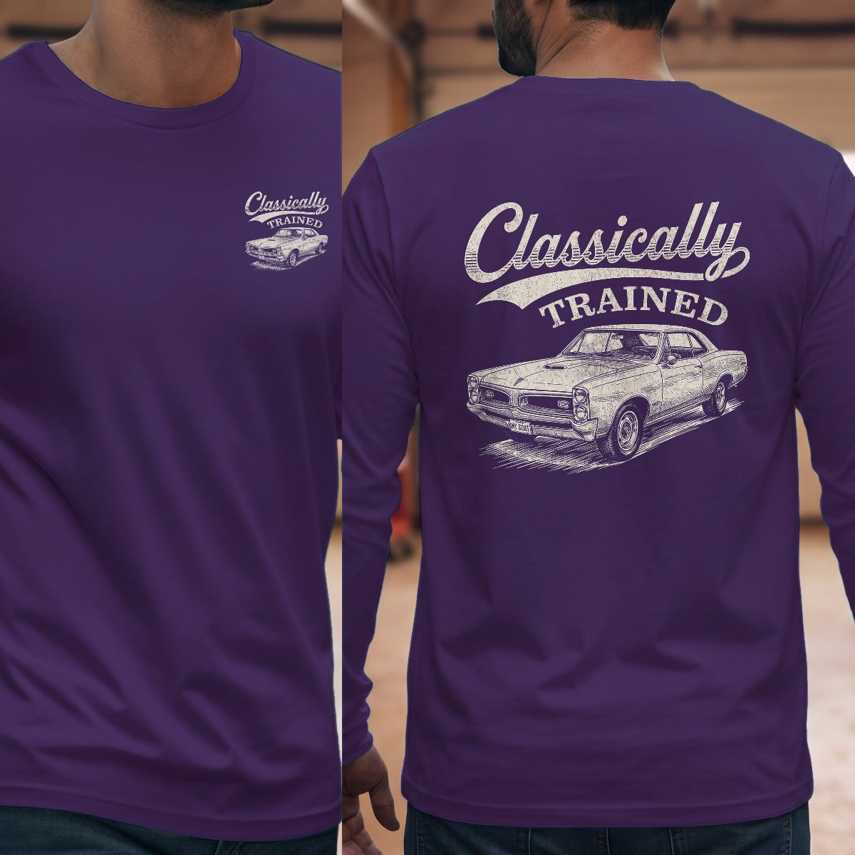 Purple | Front & Back