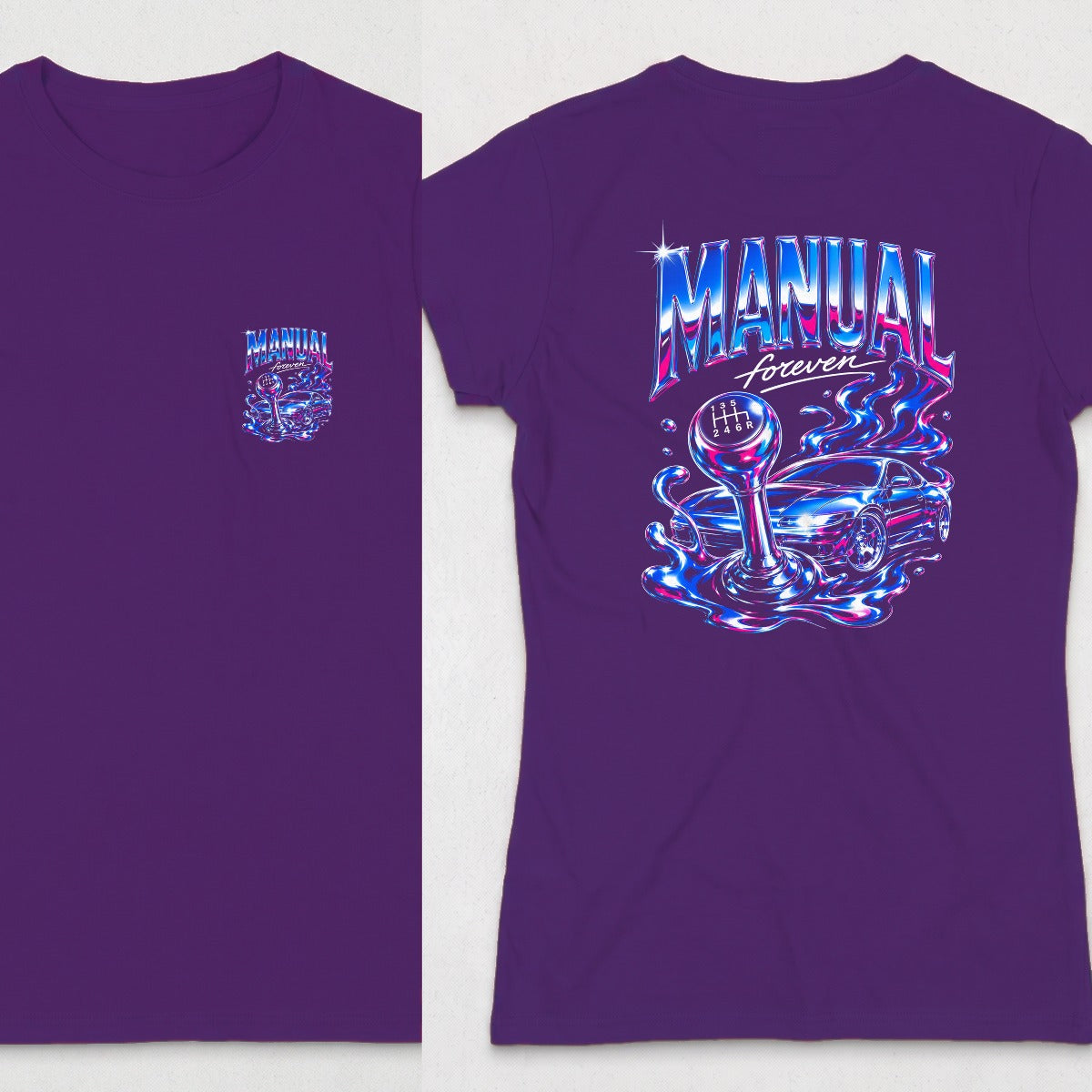 Purple | Front & Back