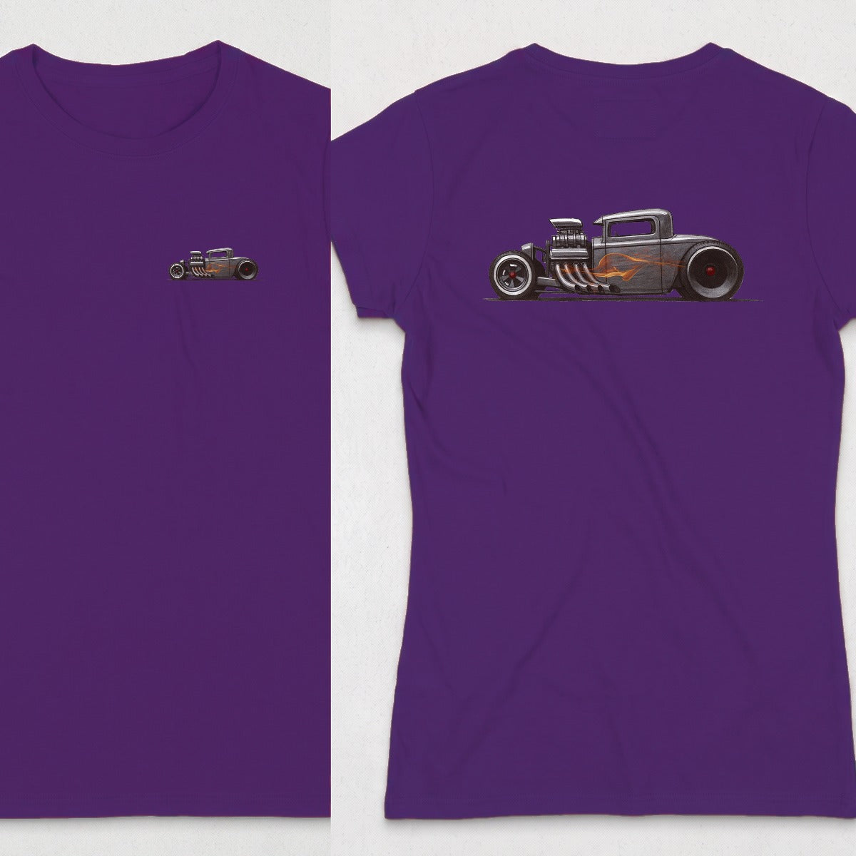 Purple | Left Chest + Back