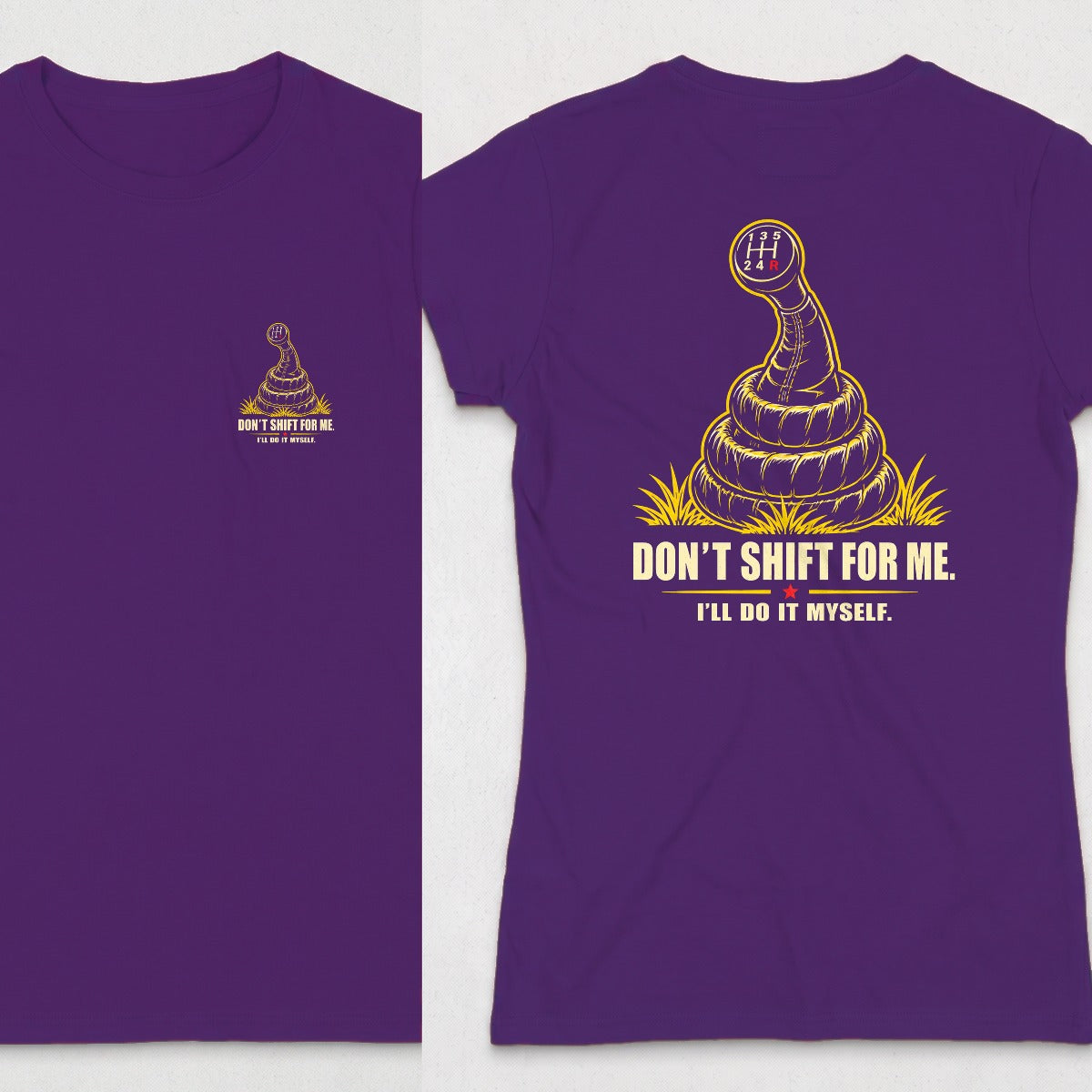 Purple | Front & Back