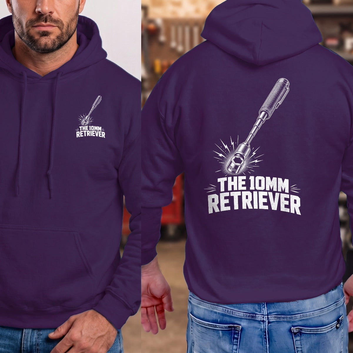 Purple | Front & Back