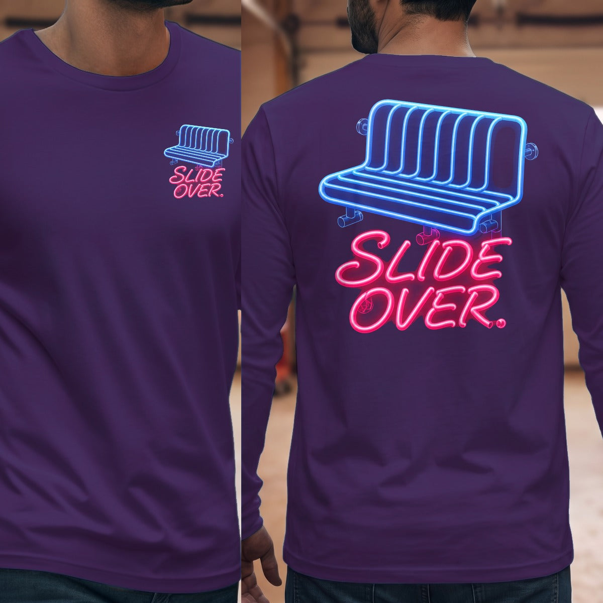 Purple | Front & Back