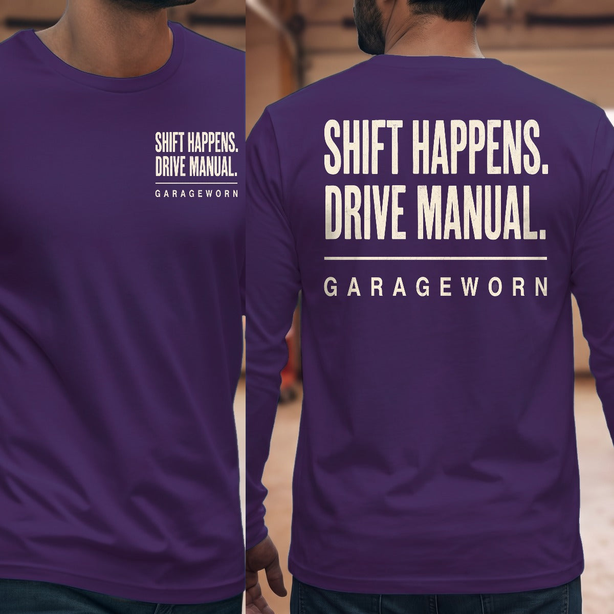 Purple | Front & Back