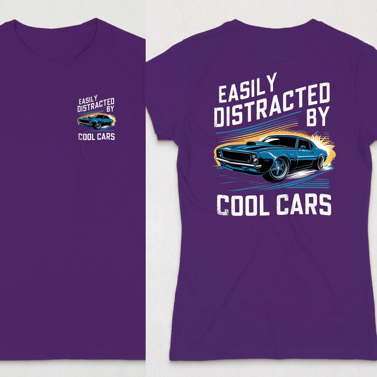 Purple | Left Chest + Back