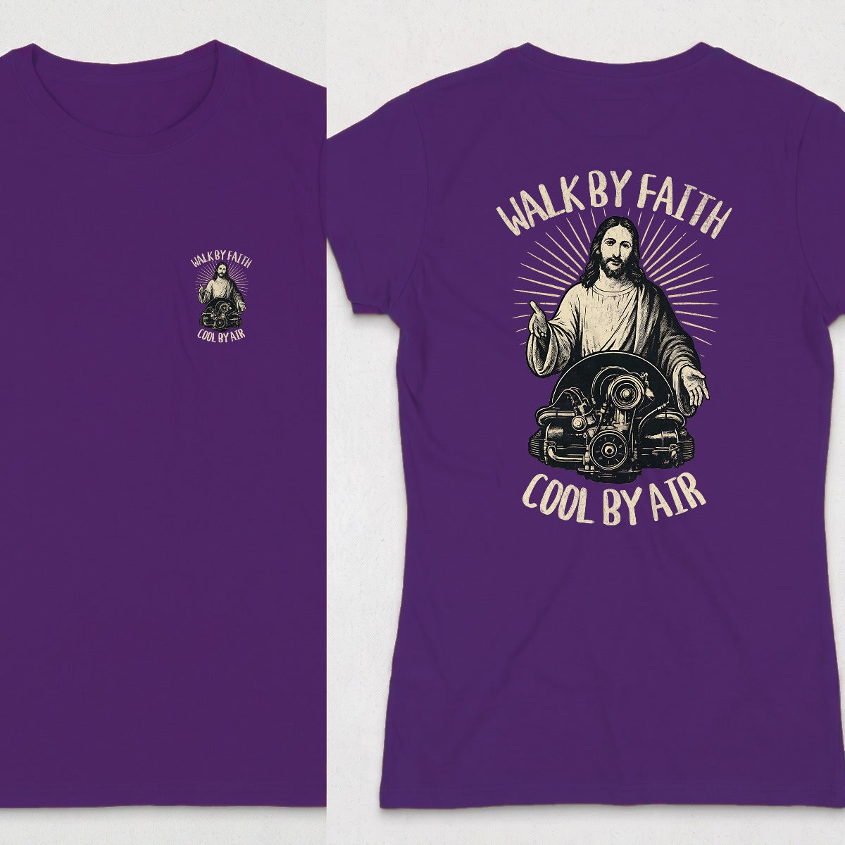 Purple | Front & Back
