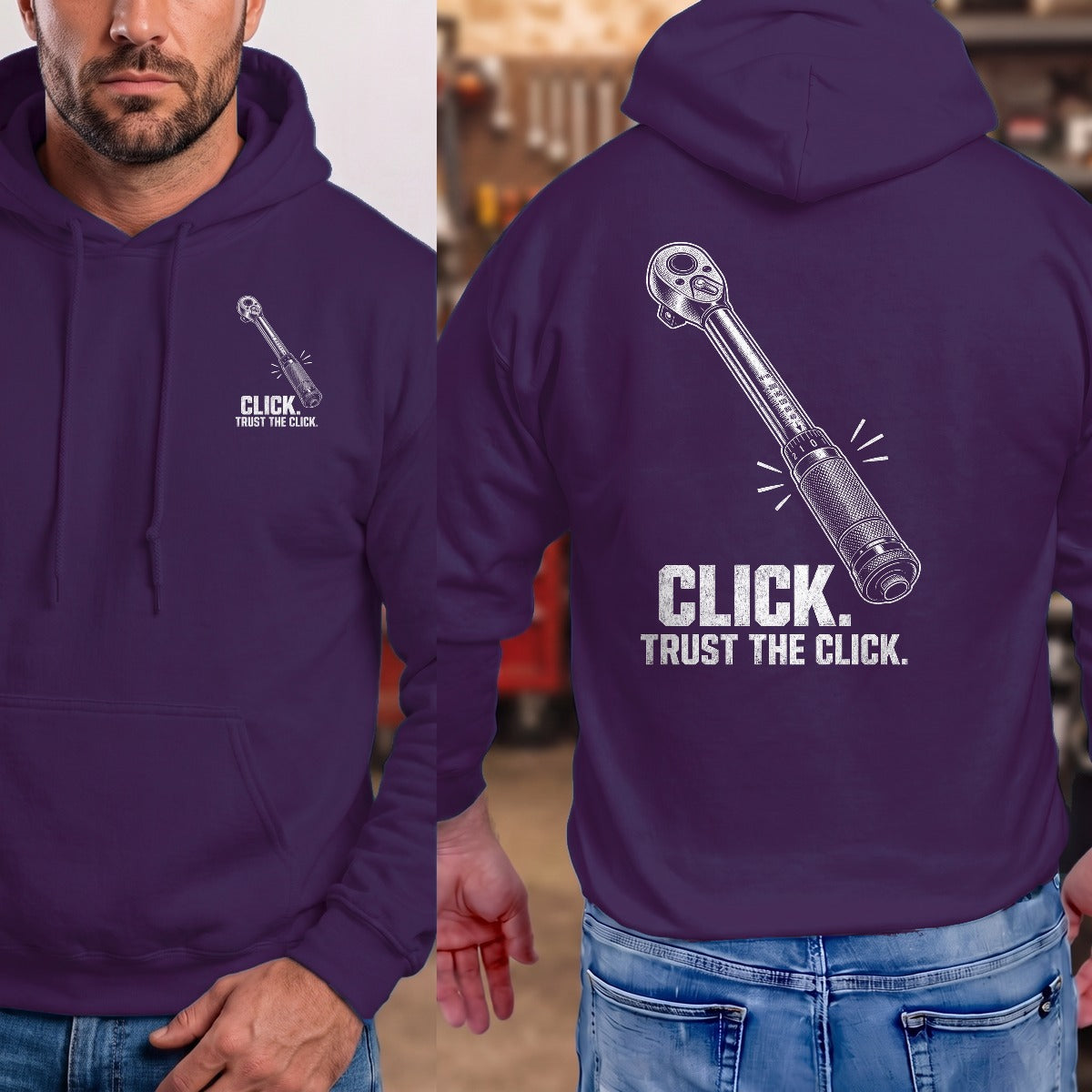 Purple | Front & Back