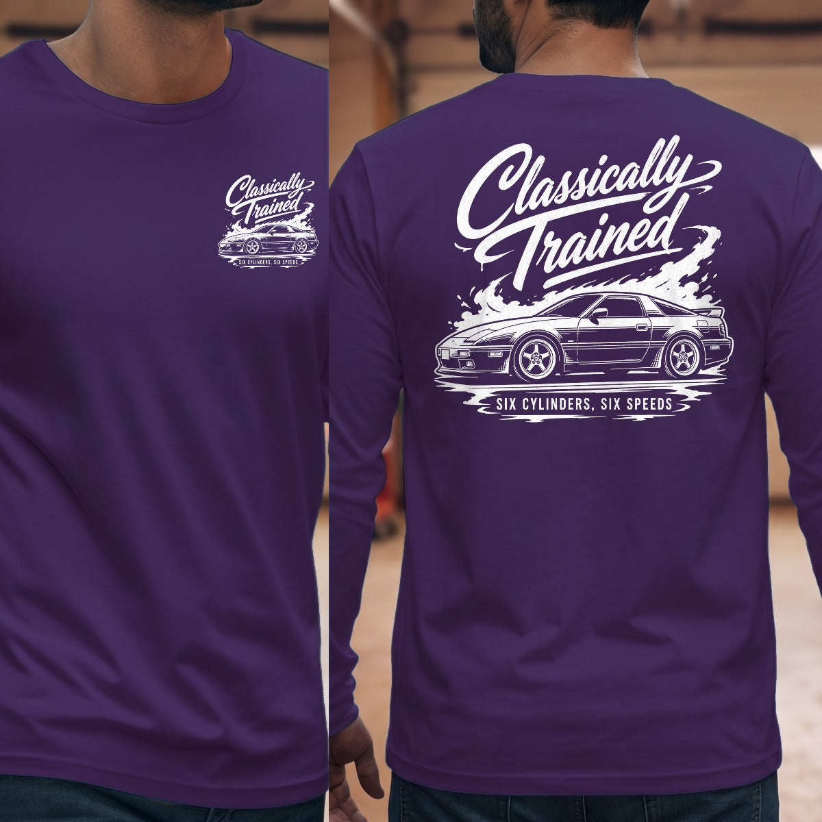 Purple | Front & Back