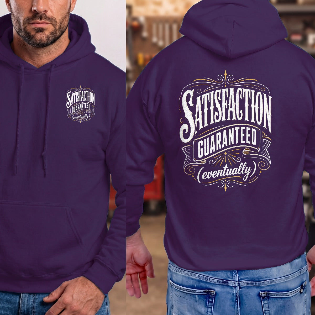 Purple | Front & Back