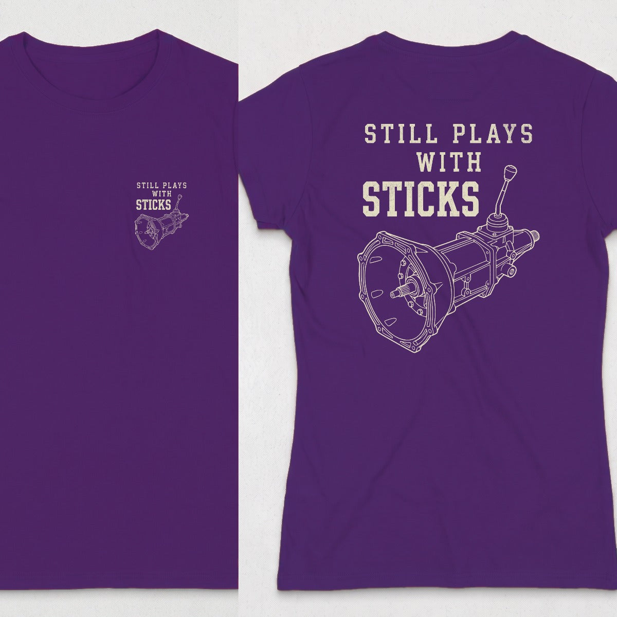 Purple | Front & Back