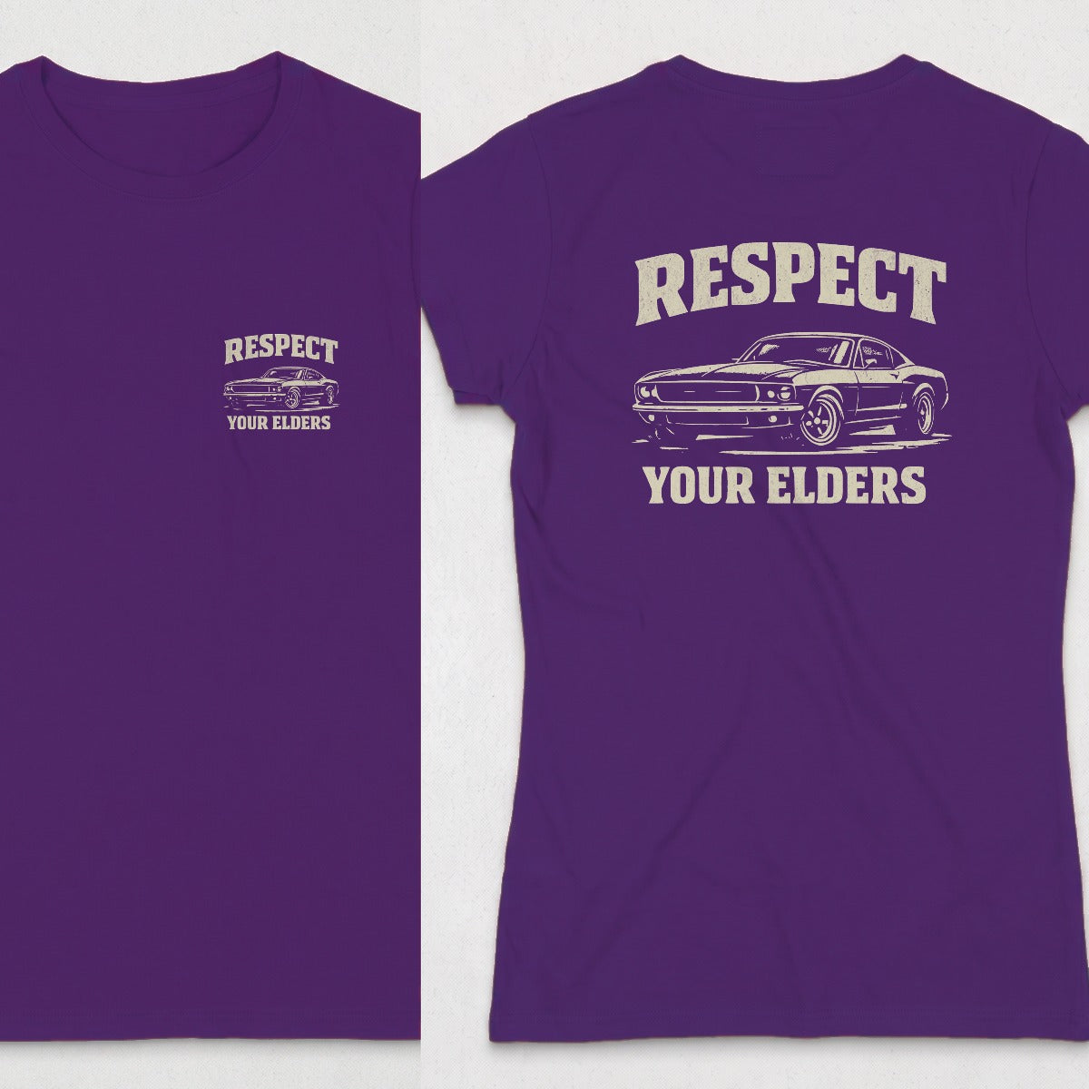 Purple | Front & Back