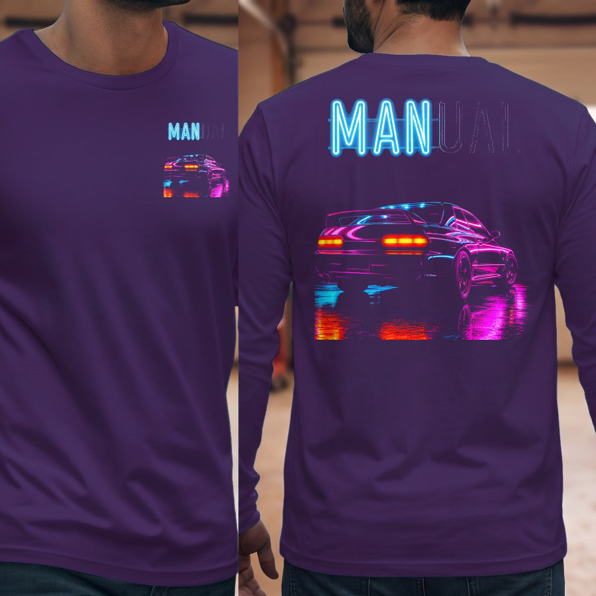Purple | Front & Back