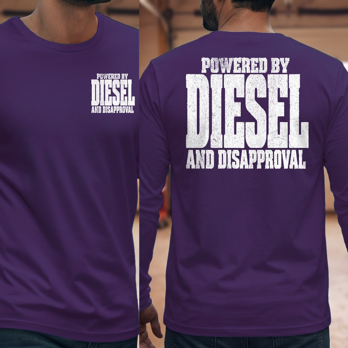 Purple | Front & Back
