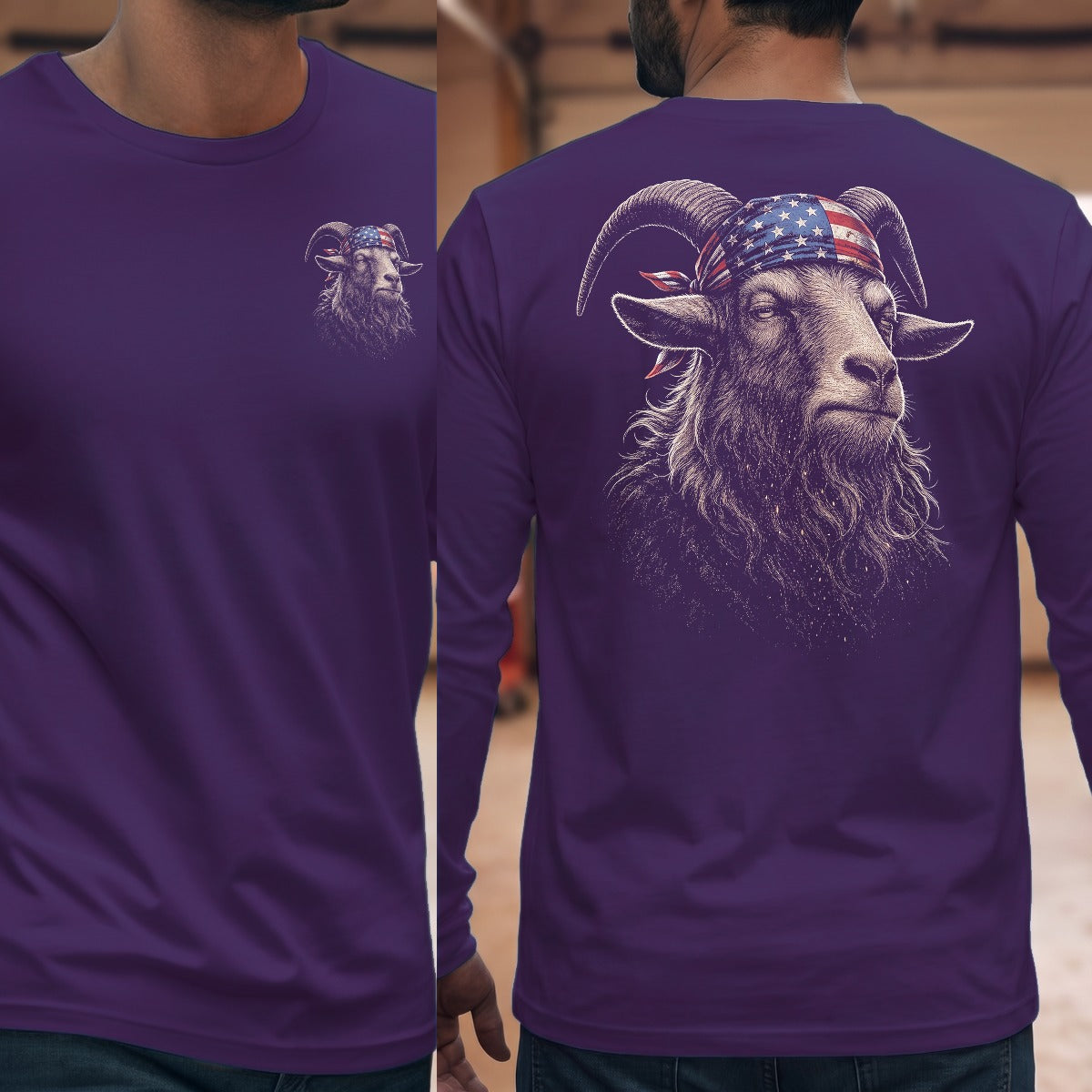 Purple | Front & Back
