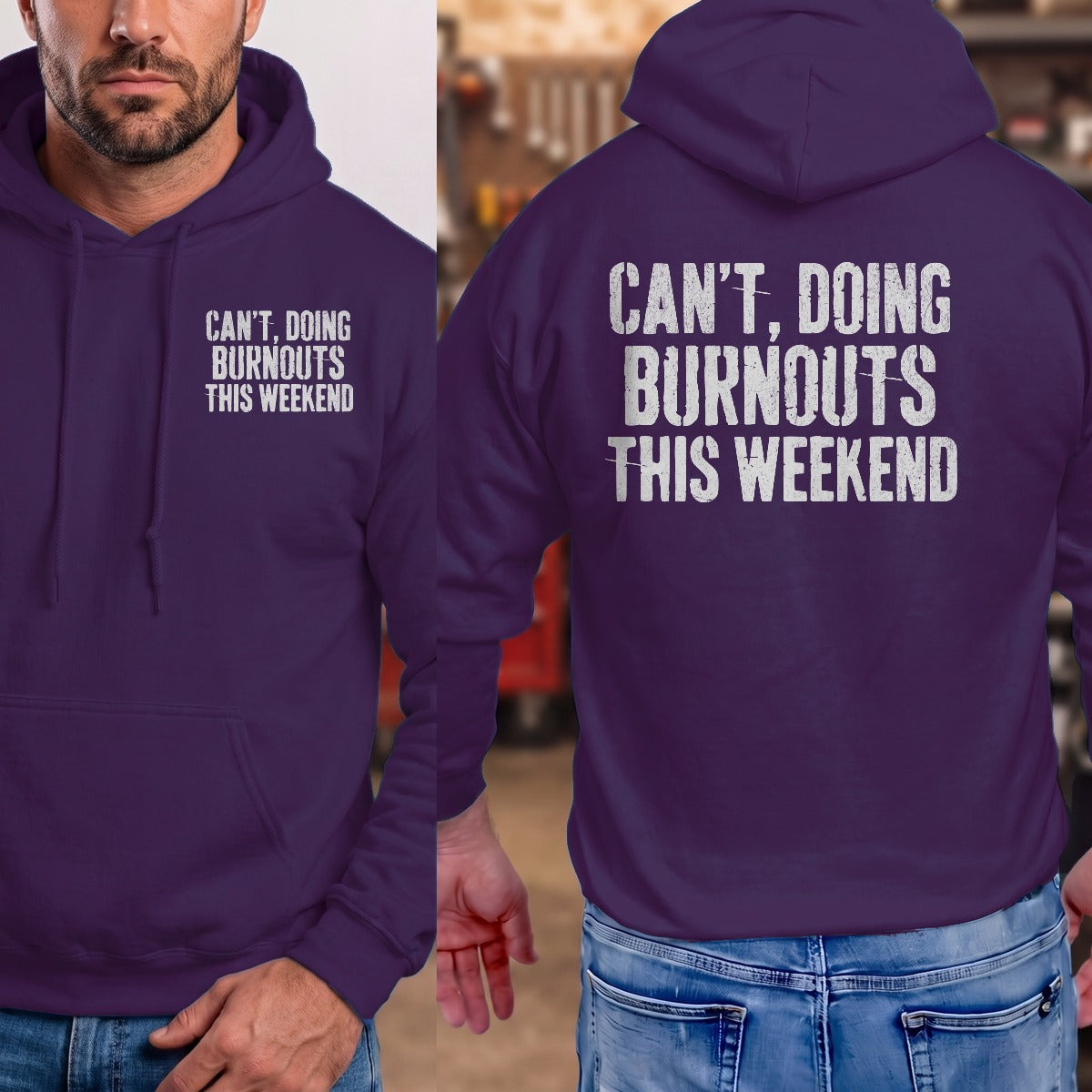 Purple | Front & Back