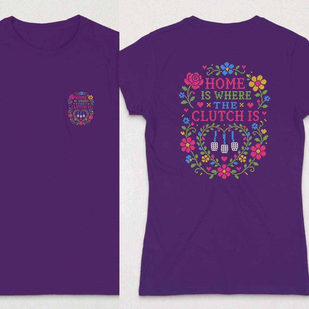 Purple | Front & Back