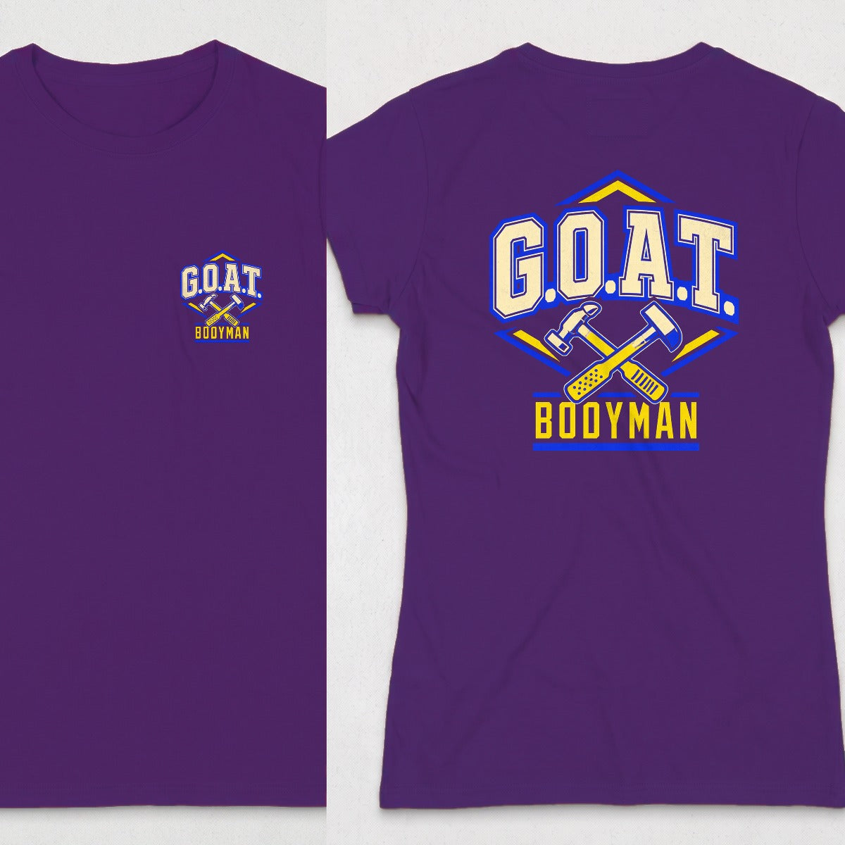 Purple | Front & Back