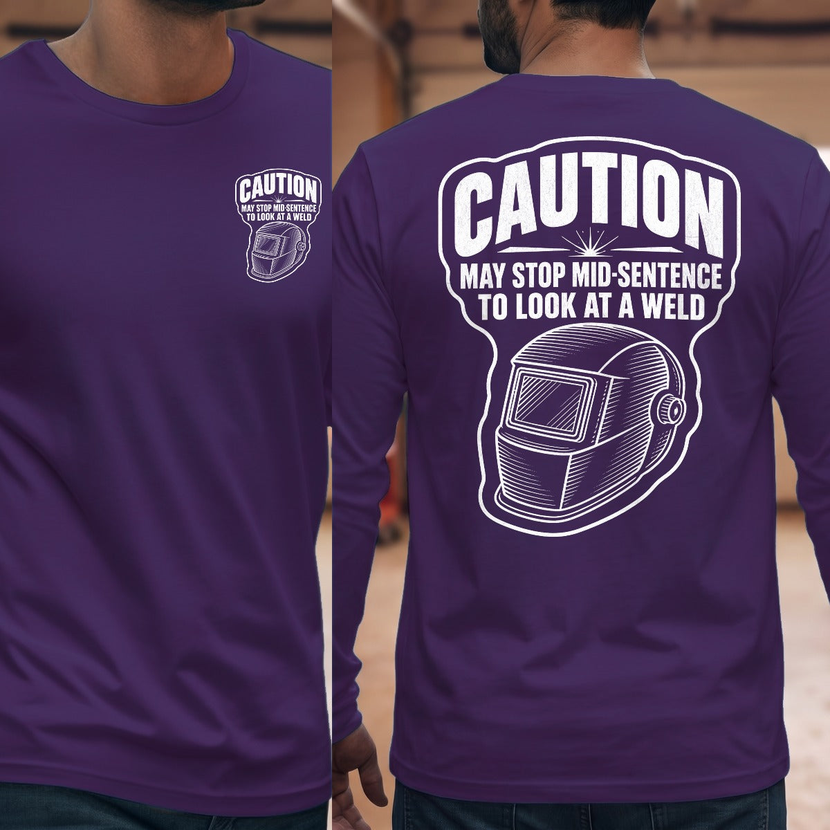 Purple | Front & Back