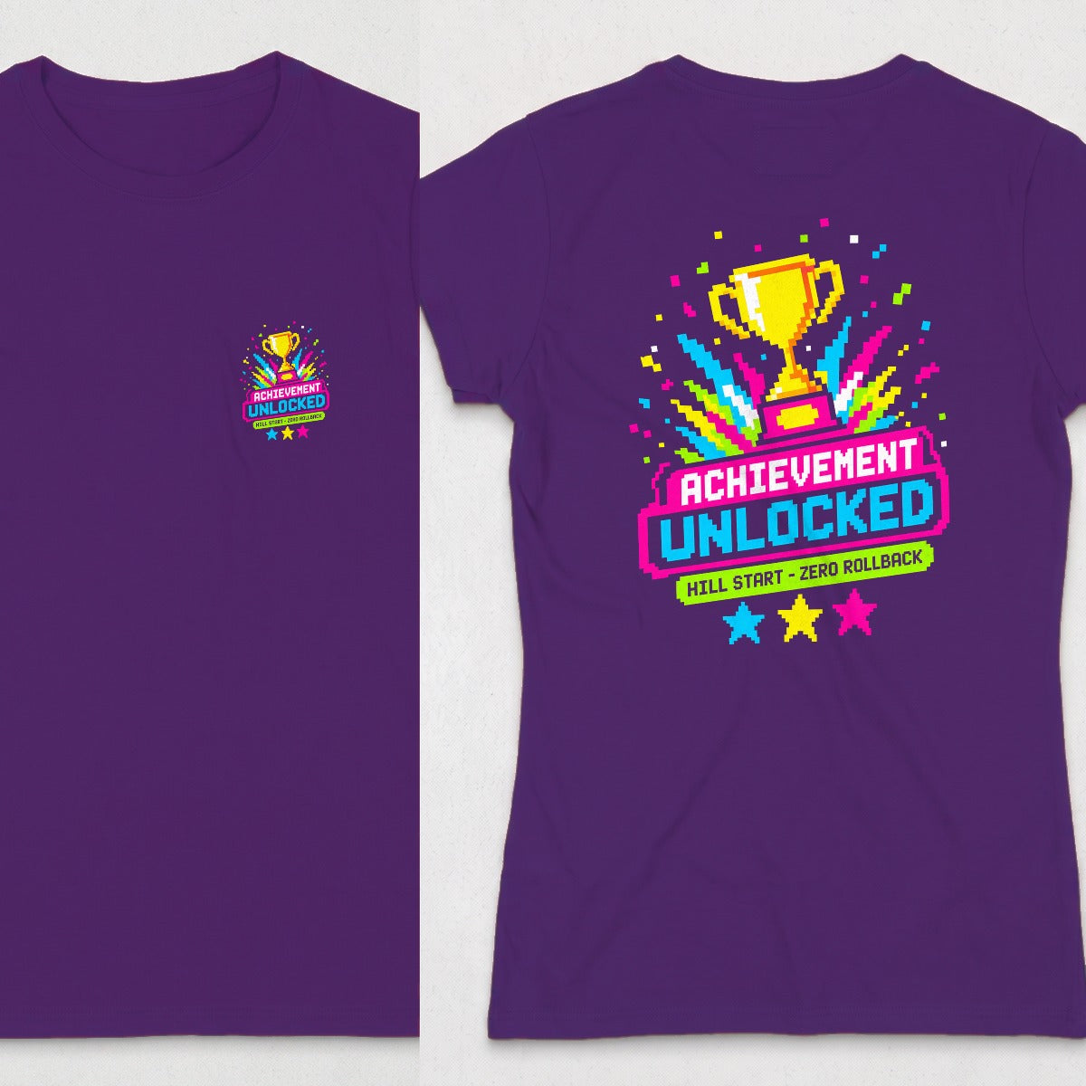 Purple | Front & Back
