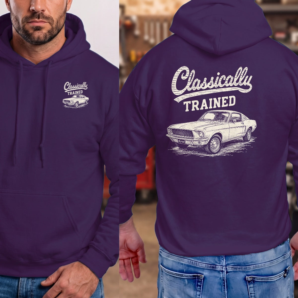 Purple | Front & Back