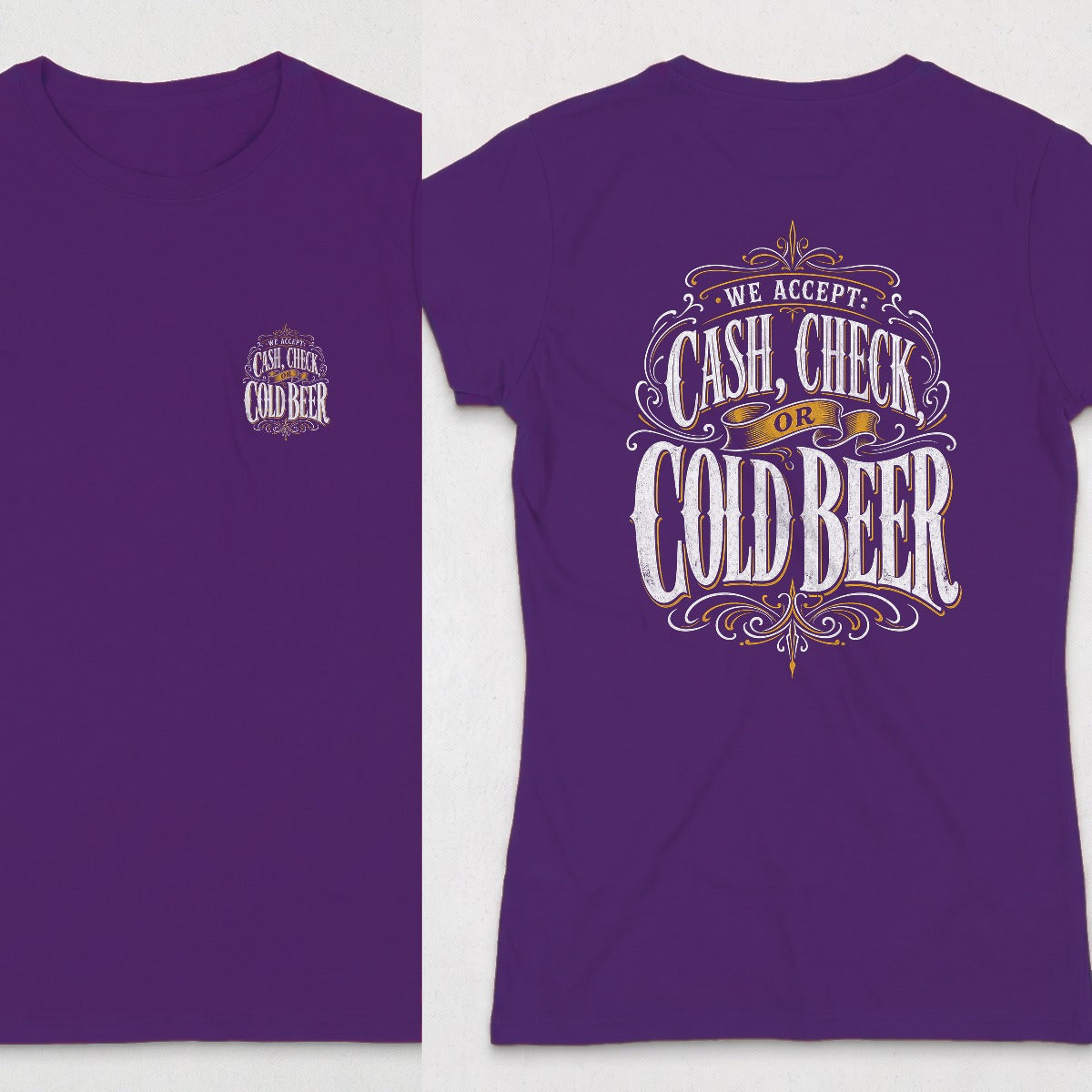 Purple | Front & Back