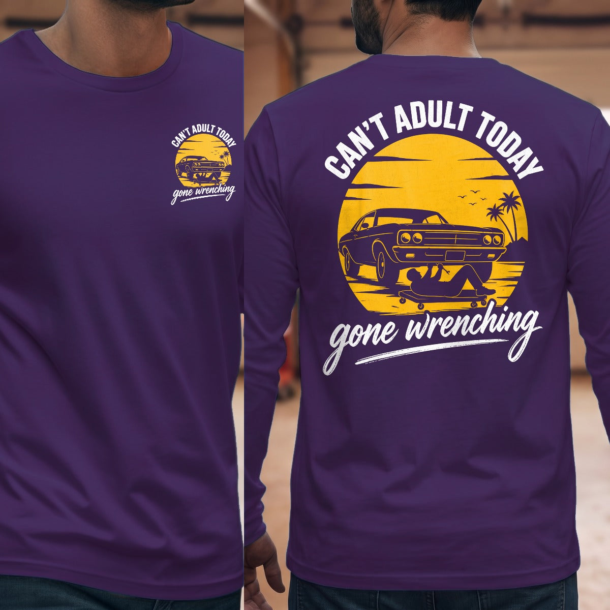 Purple | Front & Back