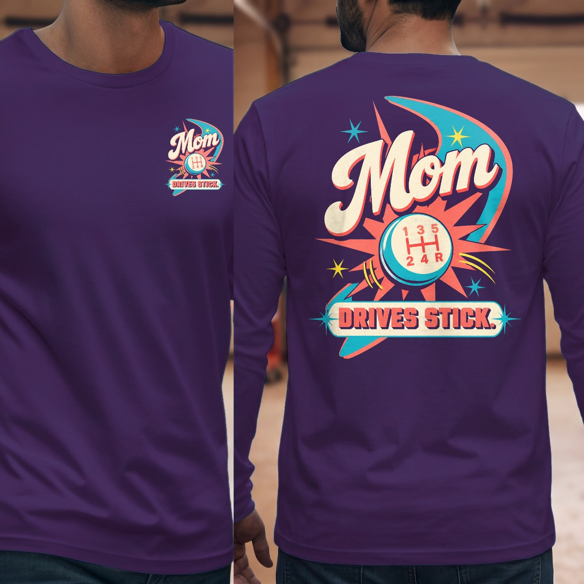 Purple | Front & Back