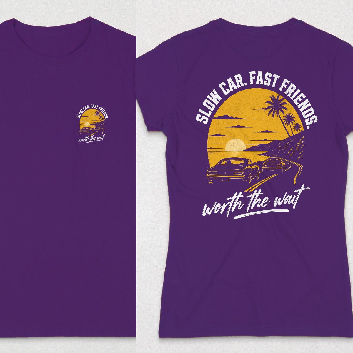 Purple | Front & Back