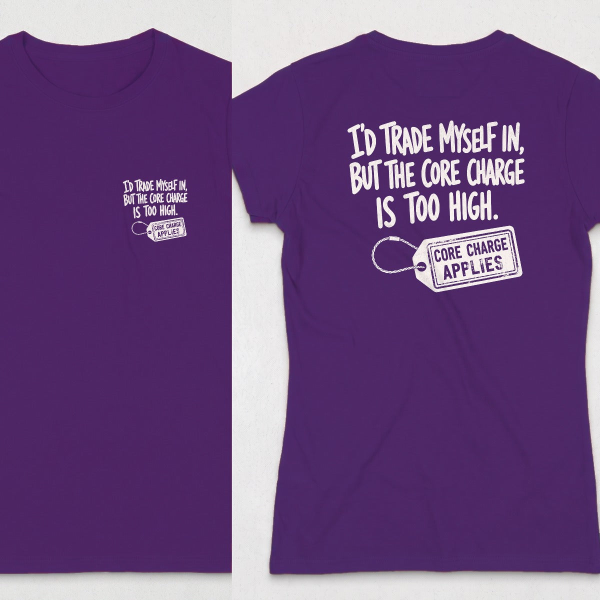 Purple | Front & Back