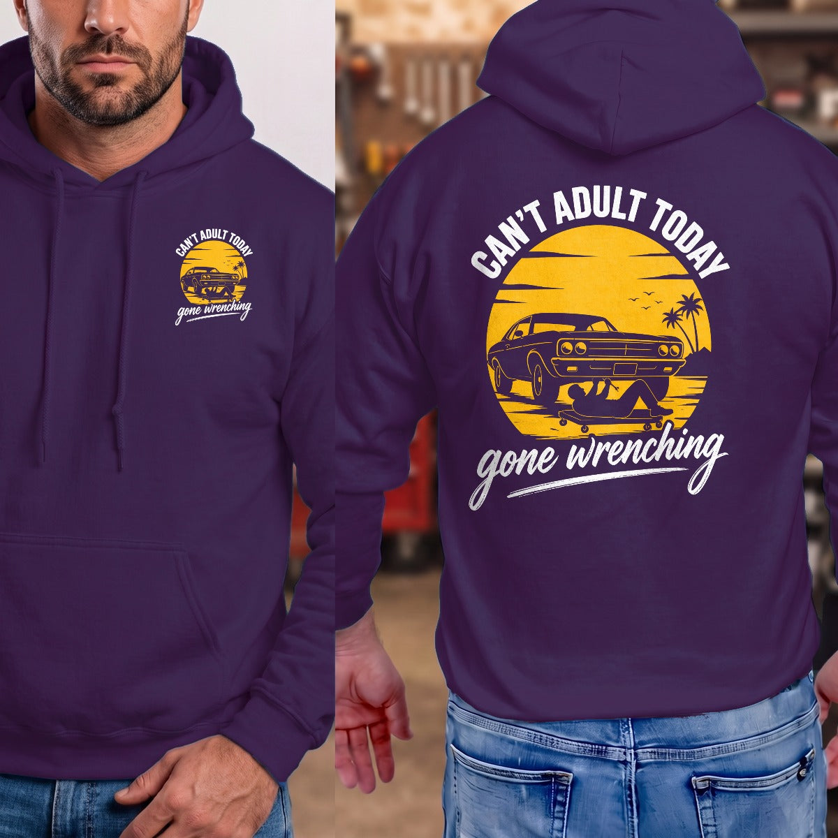 Purple | Front & Back