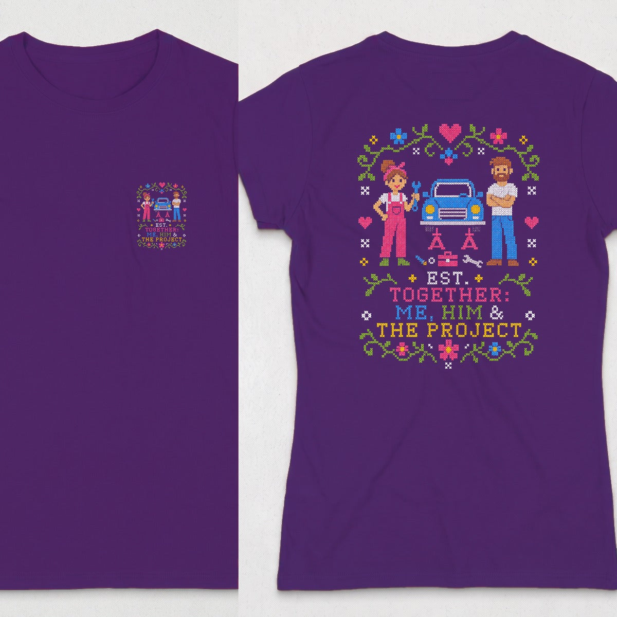 Purple | Front & Back