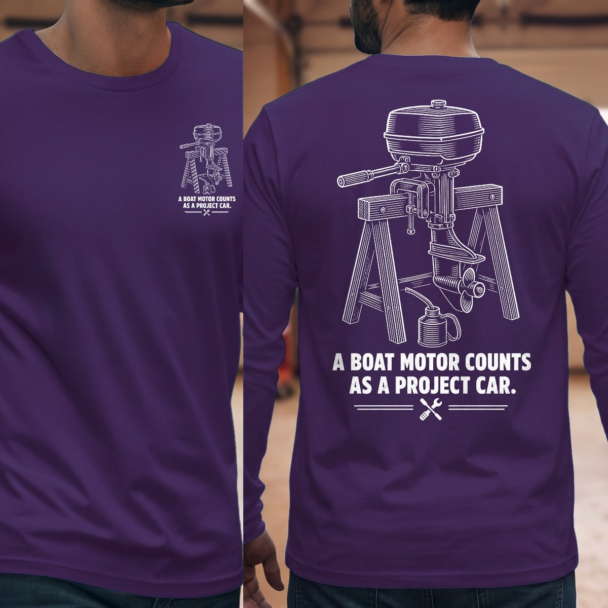 Purple | Front & Back