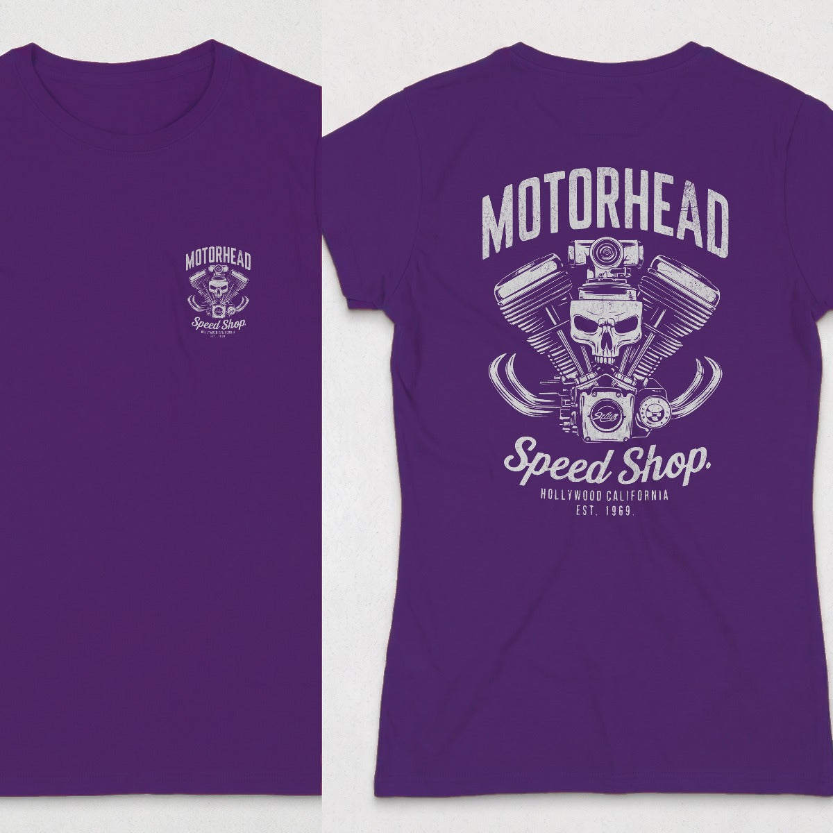 Purple | Front & Back