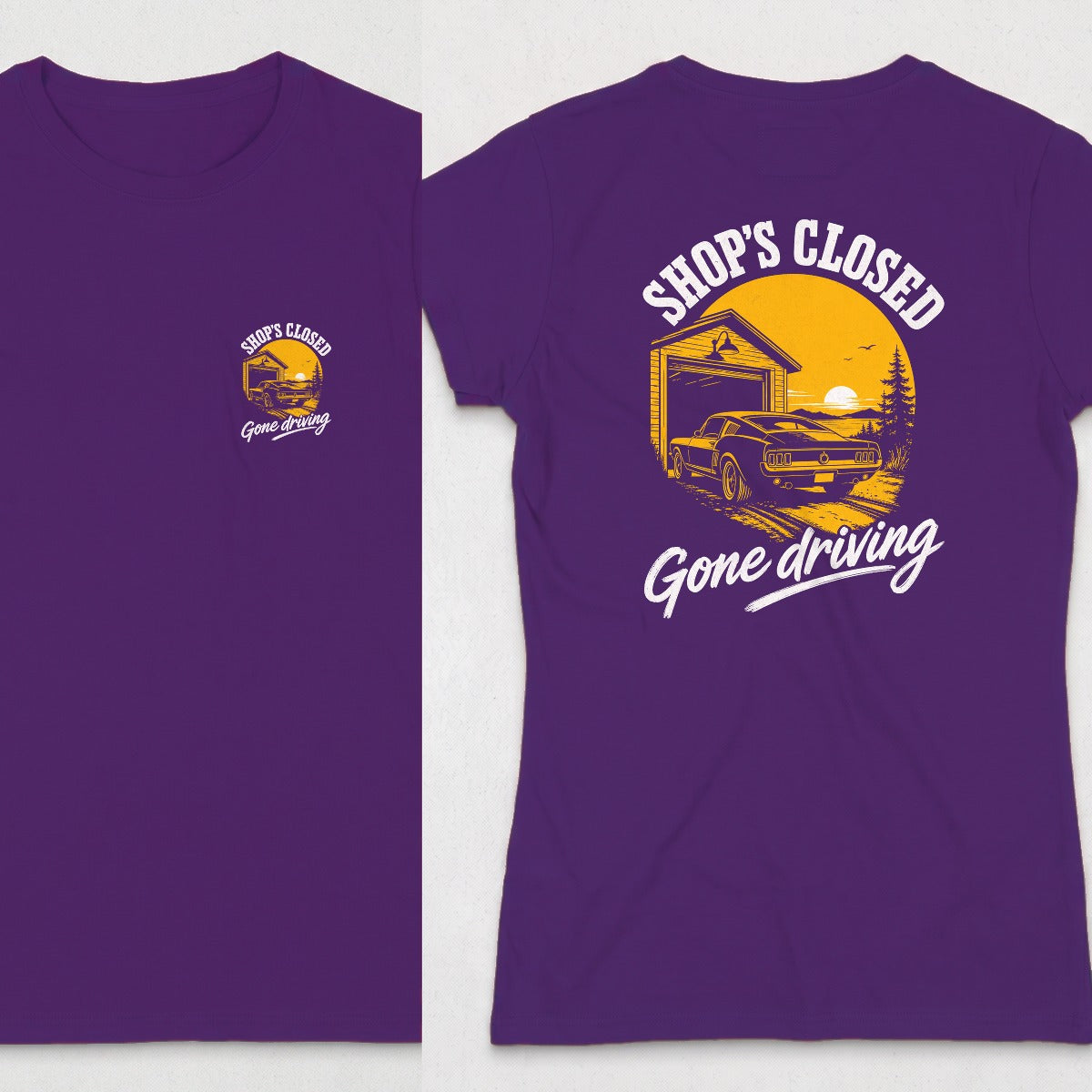 Purple | Front & Back