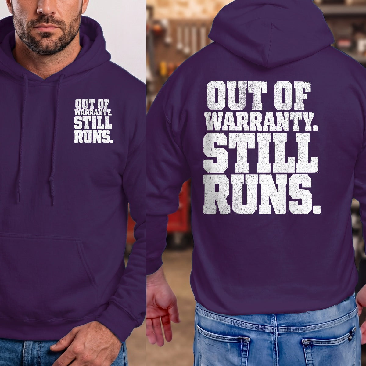 Purple | Front & Back