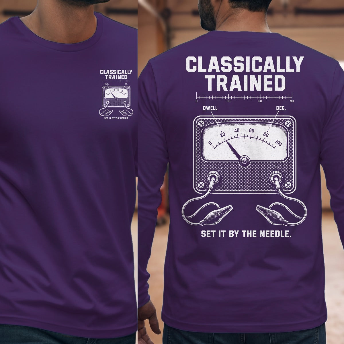 Purple | Front & Back