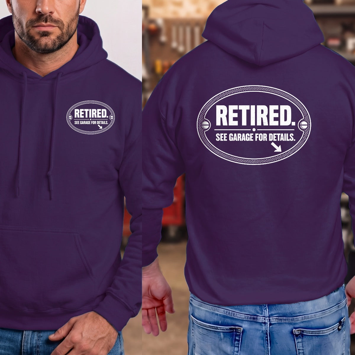 Purple | Front & Back