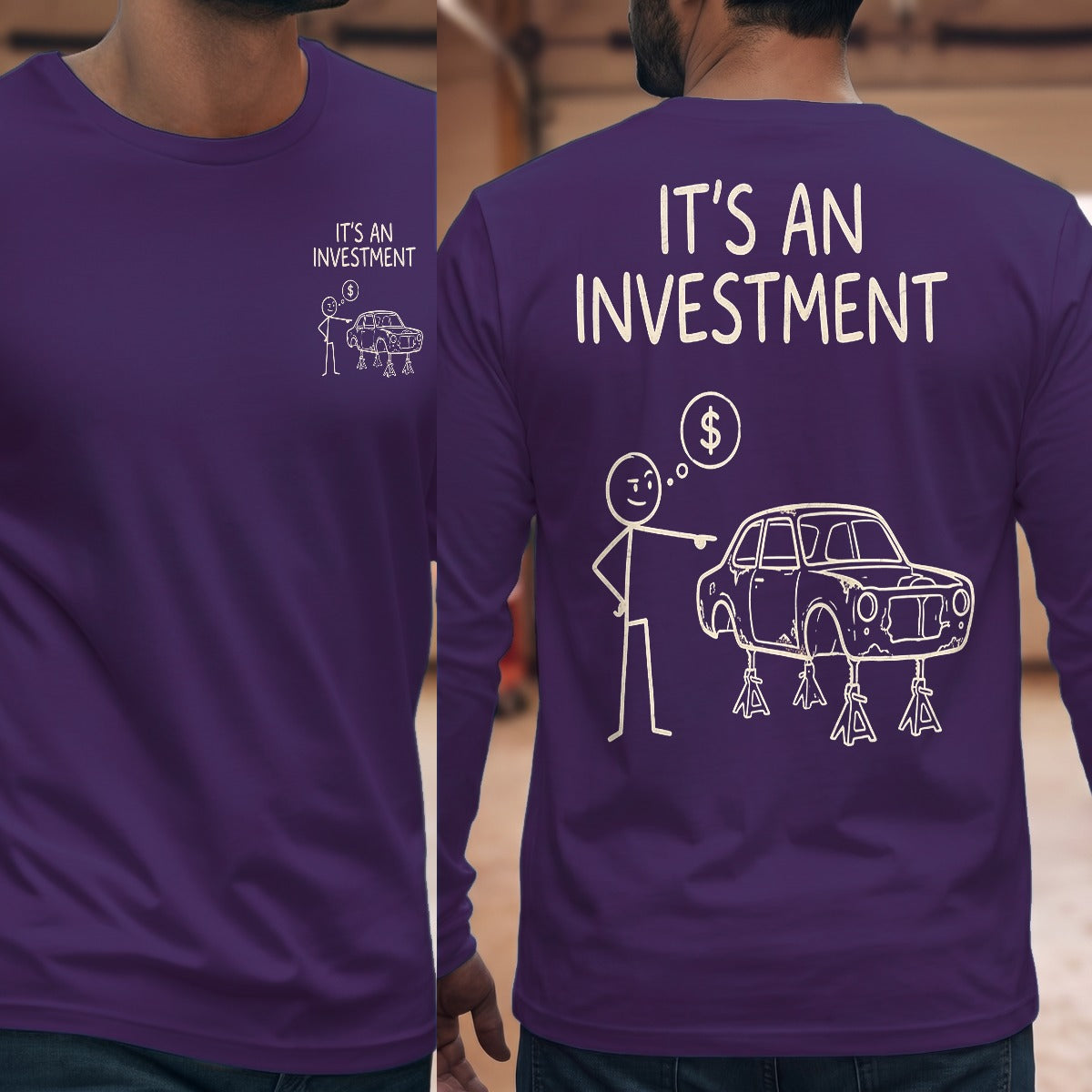 Purple | Front & Back