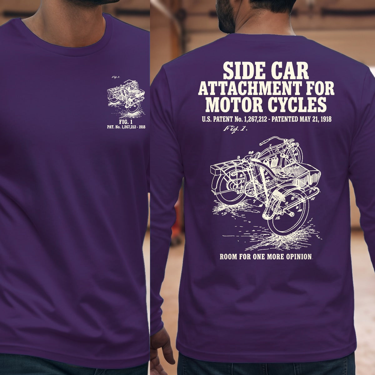 Purple | Front & Back