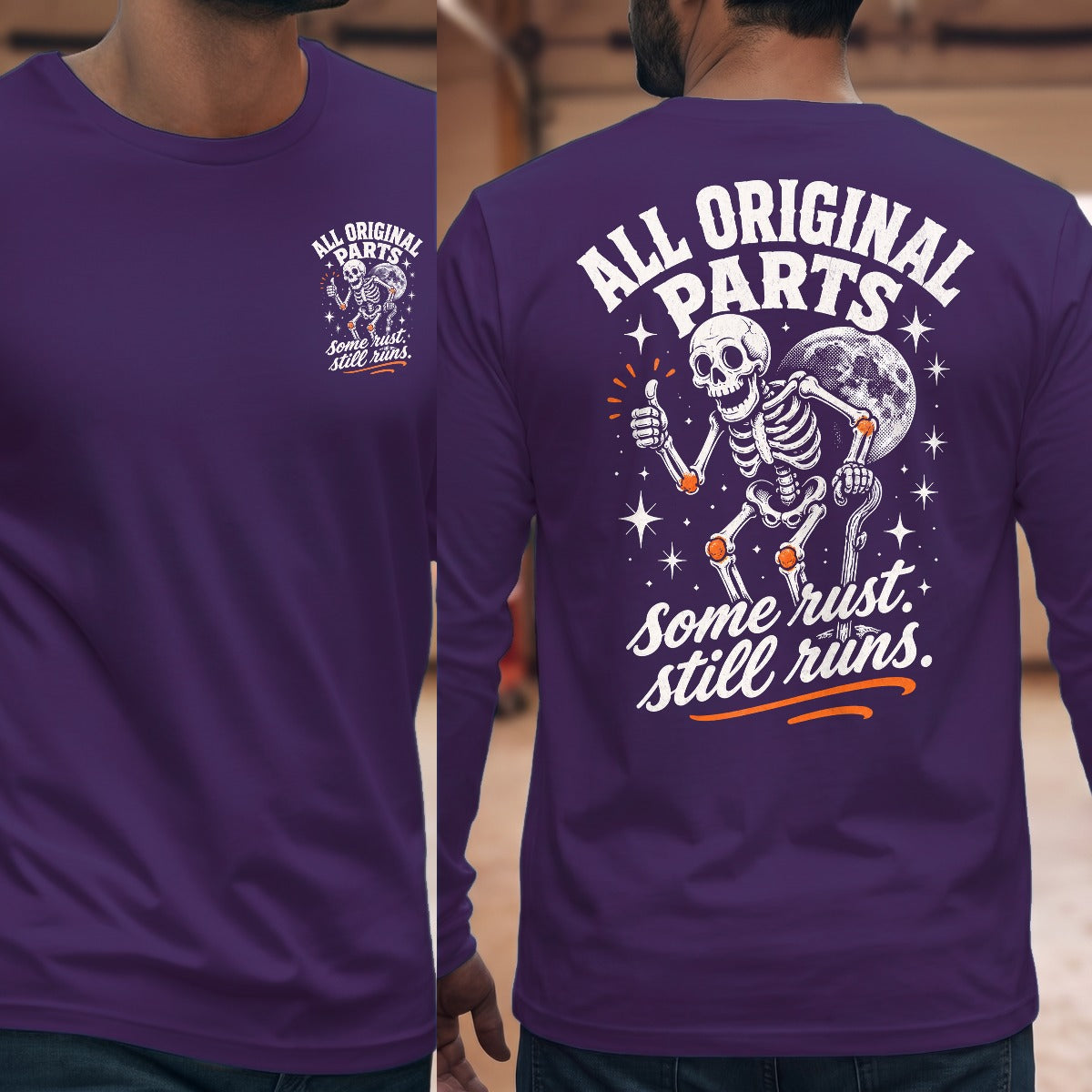 Purple | Front & Back