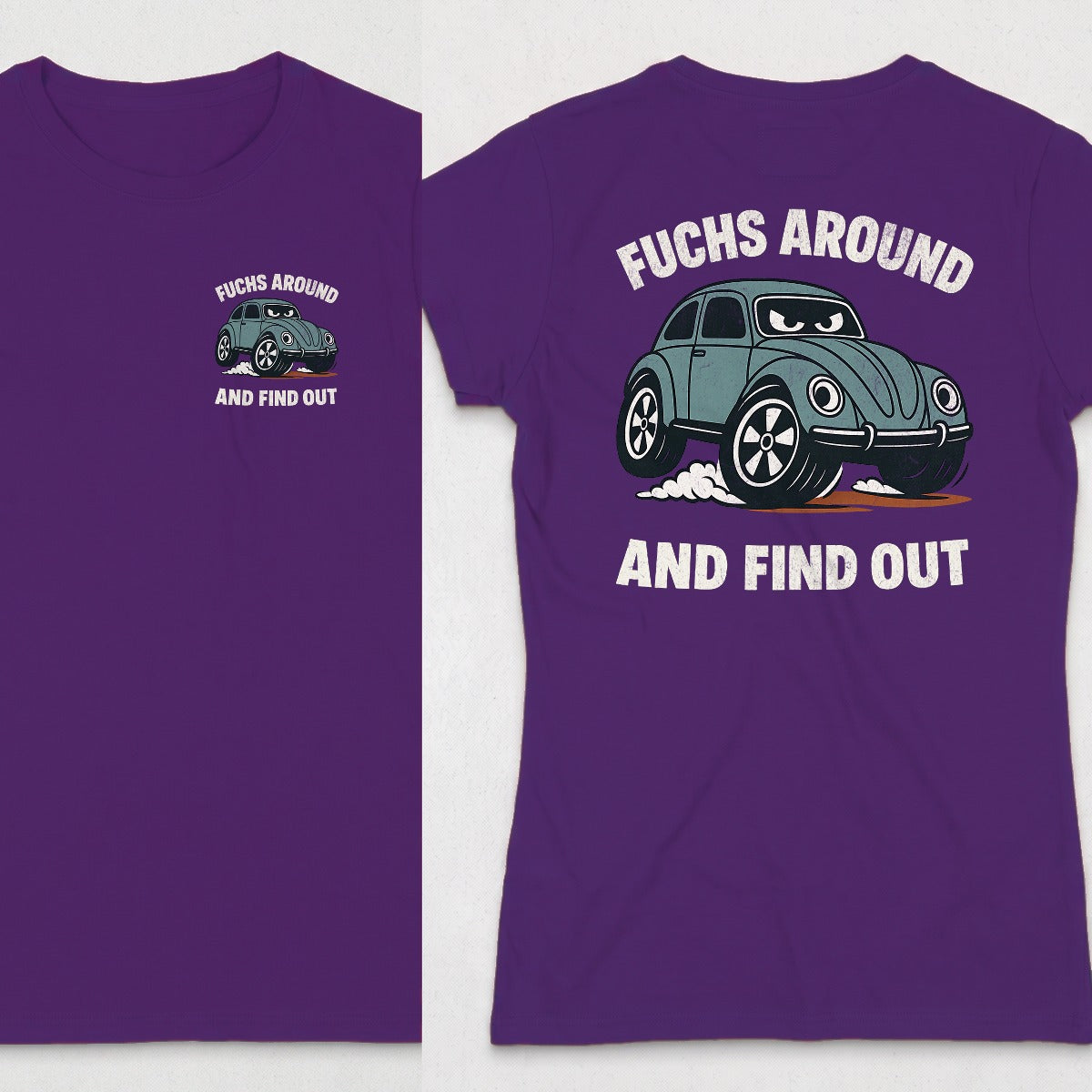 Purple | Left Chest + Back